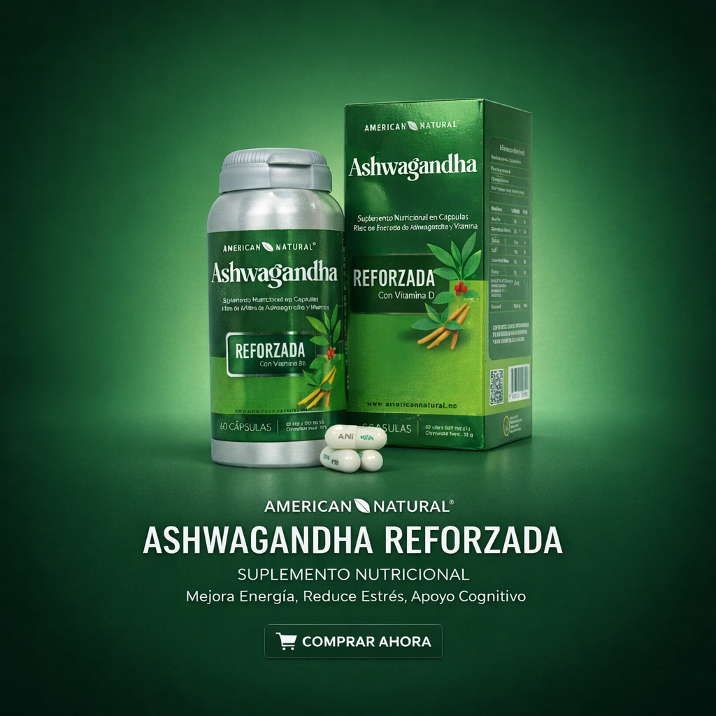 Ashwagandha Reforzada con Vitamina B6