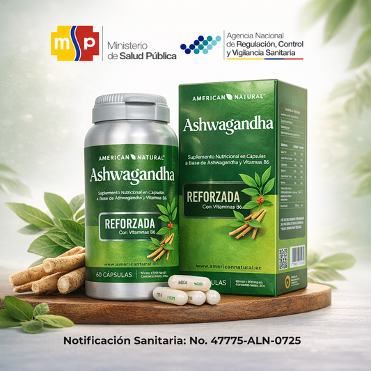 Ashwagandha Reforzada con Vitamina B6