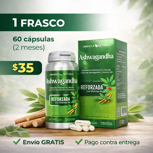 Ashwagandha Reforzada con Vitamina B6